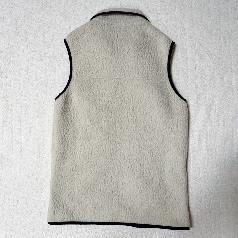 PATAGONIA W’s Retro Pile Vest Pelican Cream Fleece XS - excellent condition - Picture 12 of 12
